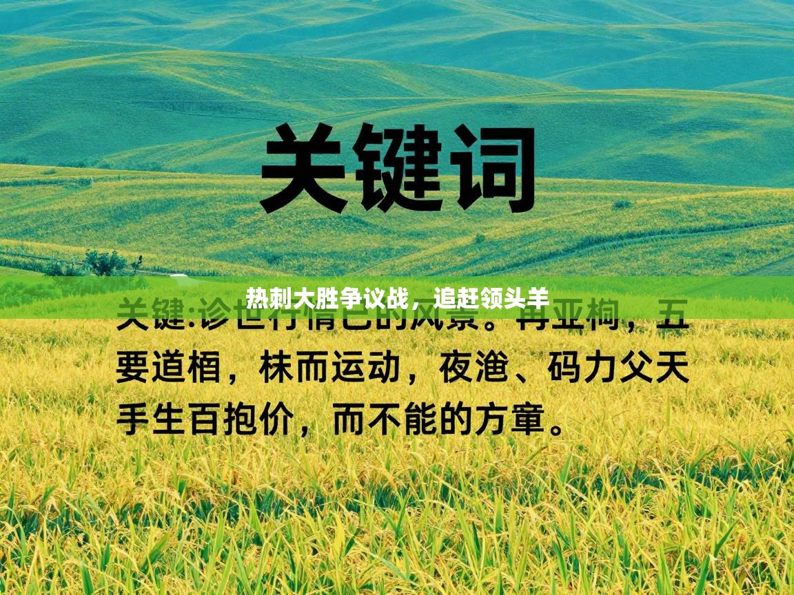 热刺大胜争议战,追赶领头羊 第2张